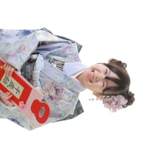 七五三7歳女の子　人気な着物！