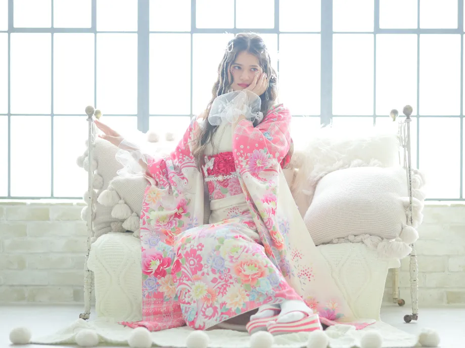 振袖女性