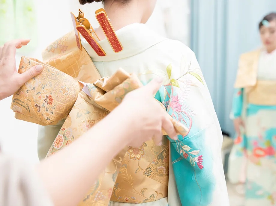 振袖女性