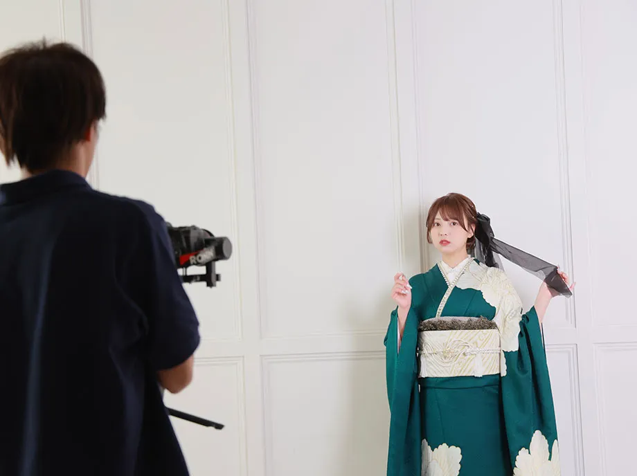 振袖女性