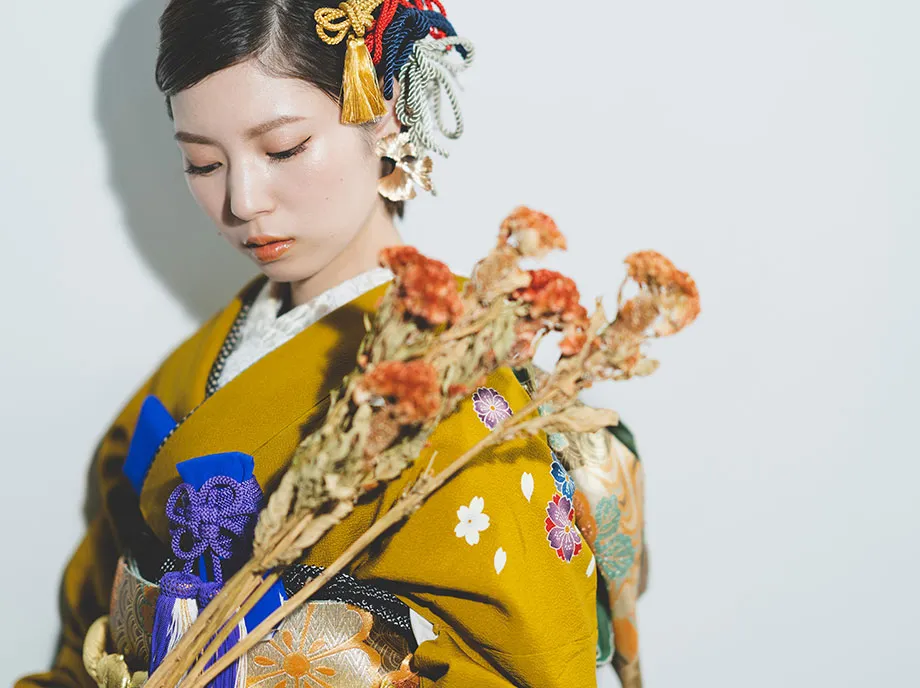 振袖女性