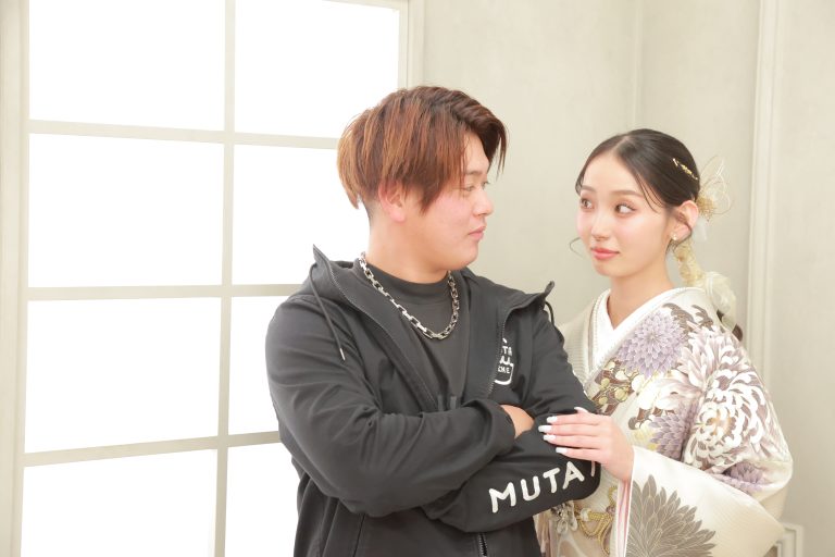成人式前撮り　彼氏は付き添ってもOK??